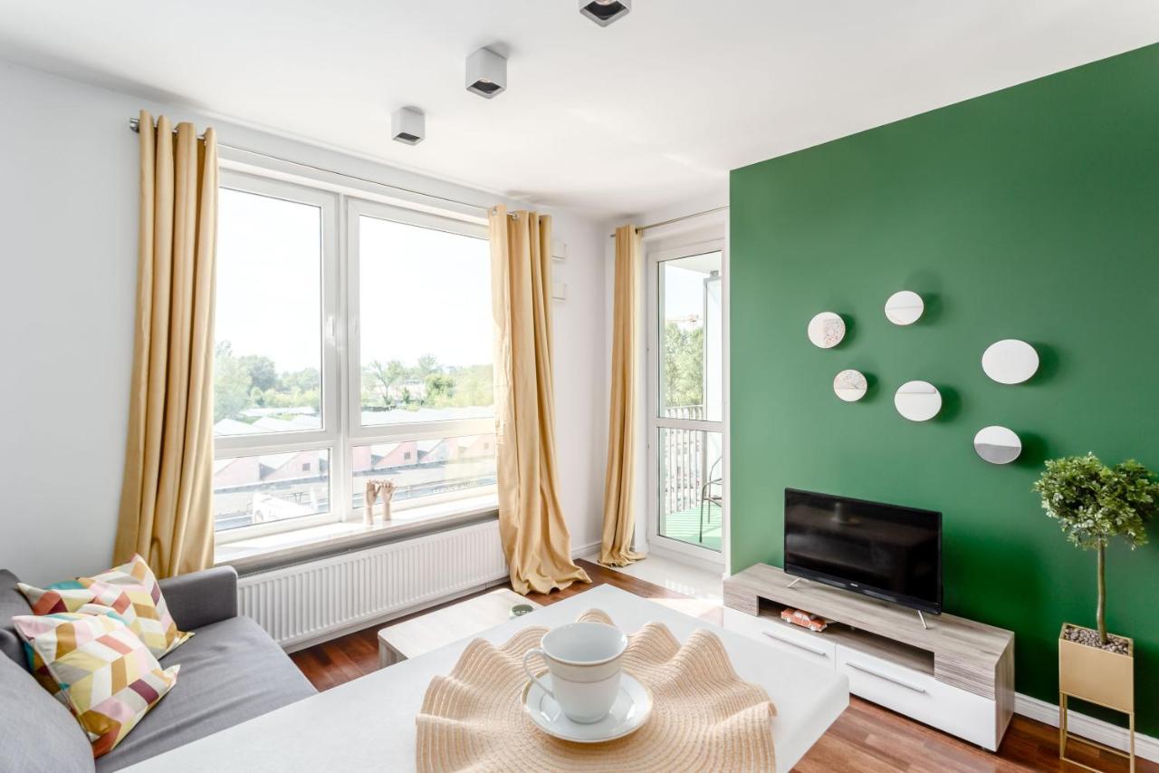 Chill Apartments Mokotow Business Park Warschau Buitenkant foto