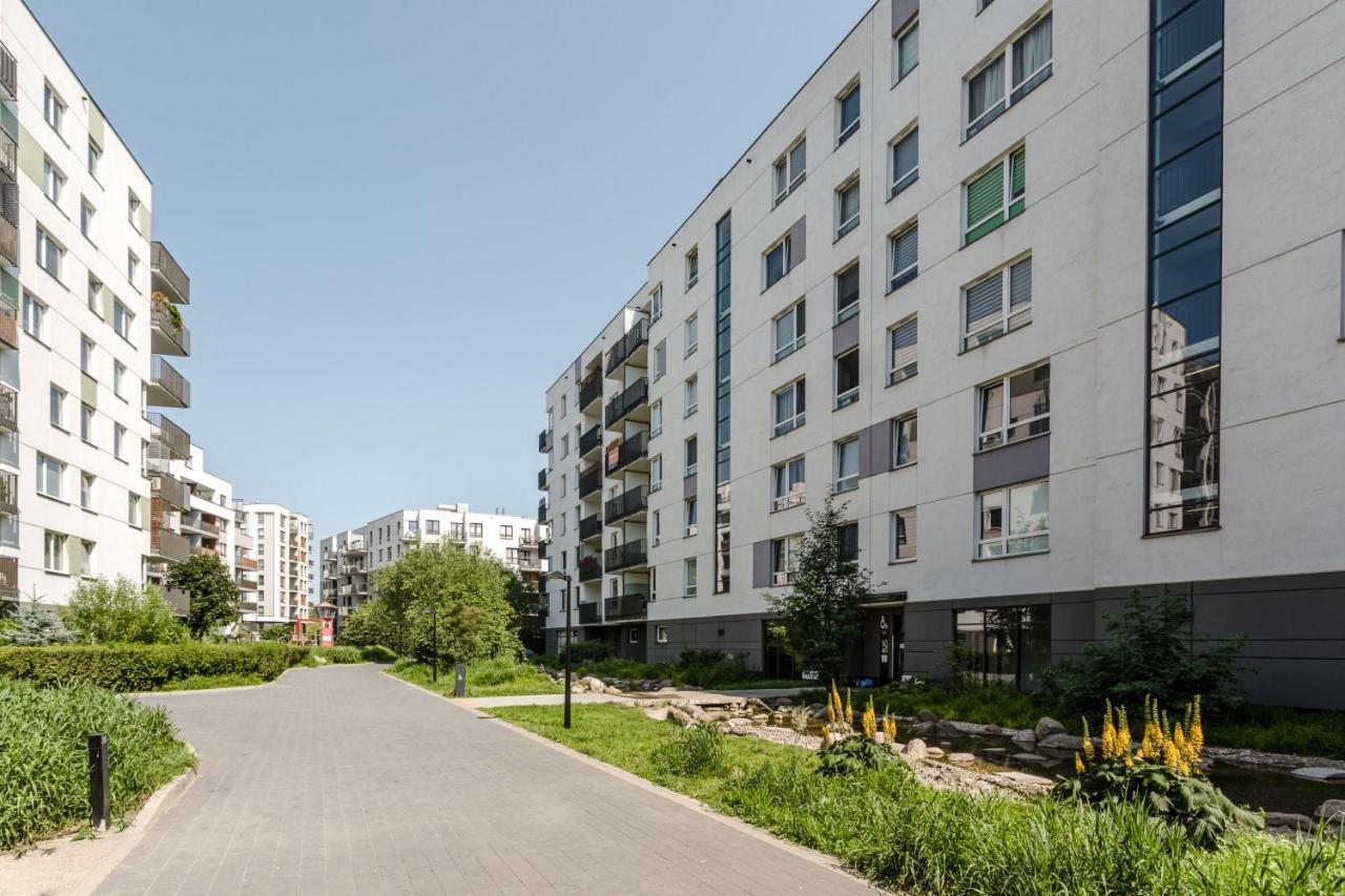 Chill Apartments Mokotow Business Park Warschau Buitenkant foto